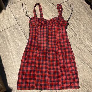 Forever 21 plaid dress